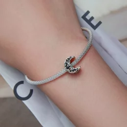 Charms Typu Pandora Księżyc Ciemnej Nocy - SCC2370