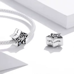 Charms Typu Pandora Księżyc i gwiazdy - BSC441