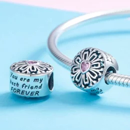 Charms Typu Pandora Kwiat Przyjaźni - SCC740