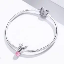 Charms Typu Pandora Kwiatowy Elf - SCC1483