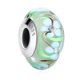 Charms Typu Pandora Kwiaty ze szkła Murano - SCZ020