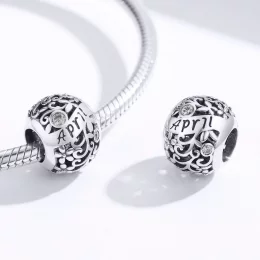 Charms Typu Pandora Kwietniowy kamień narodzin - SCC1385-4