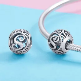 Charms Typu Pandora Listy - SCC738-S