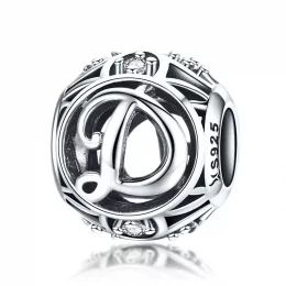 Charms Typu Pandora Litera-D - SCC738-D