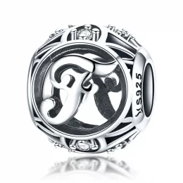 Charms Typu Pandora Litera-F - SCC738-F