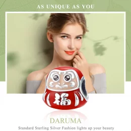 Charms Typu Pandora Mała Daruma - SCC1087