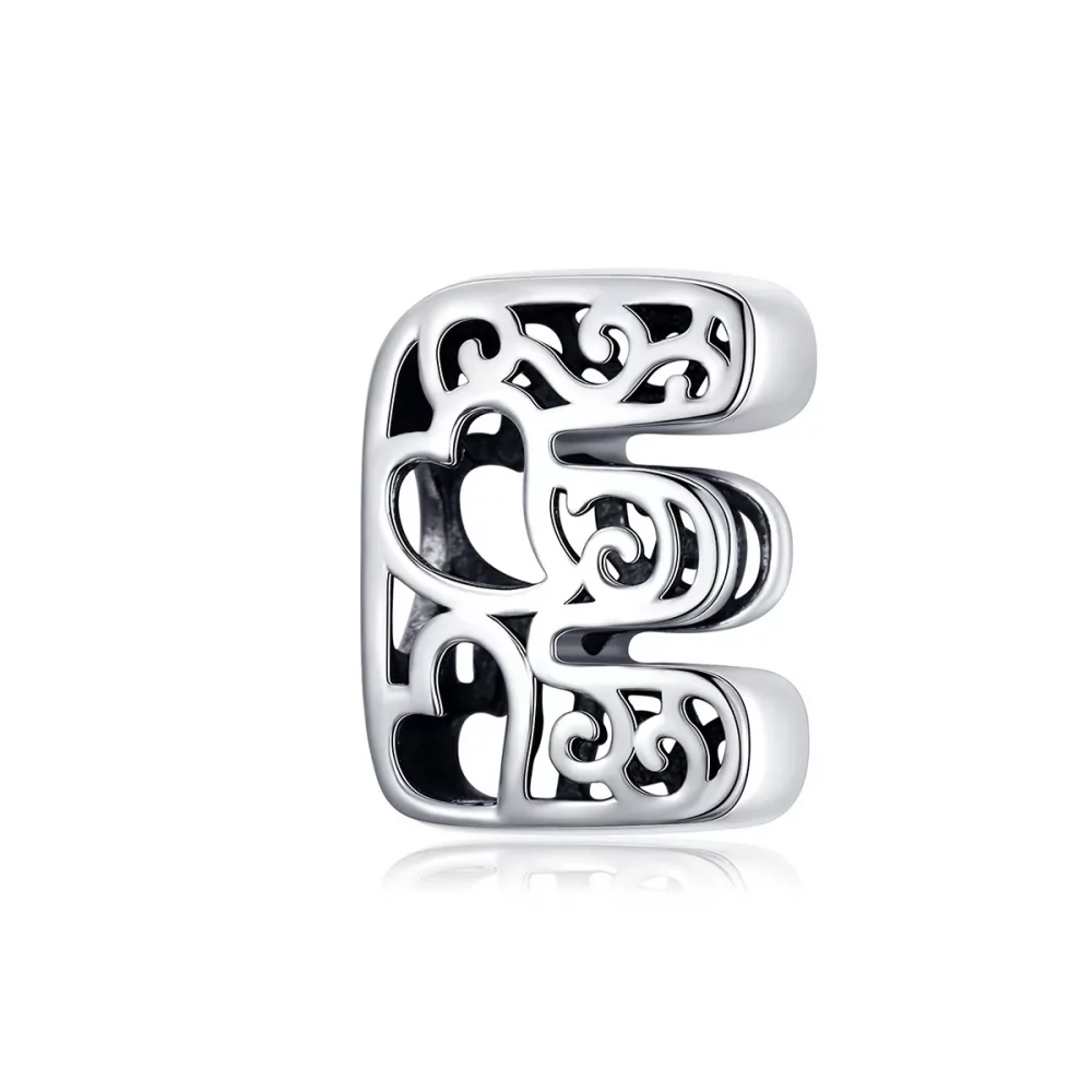 Charms Typu Pandora Magiczna litera E - SCC1229-E