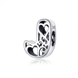 Charms Typu Pandora Magiczna litera J - SCC1229-J