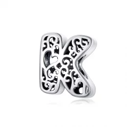 Charms Typu Pandora Magiczna litera K - SCC1229-K