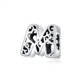 Charms Typu Pandora Magiczna litera M - SCC1229-M