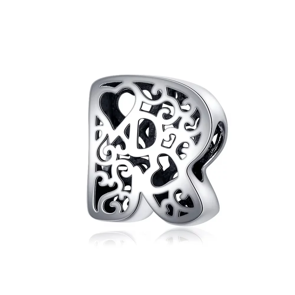 Charms Typu Pandora Magiczna litera R - SCC1229-R