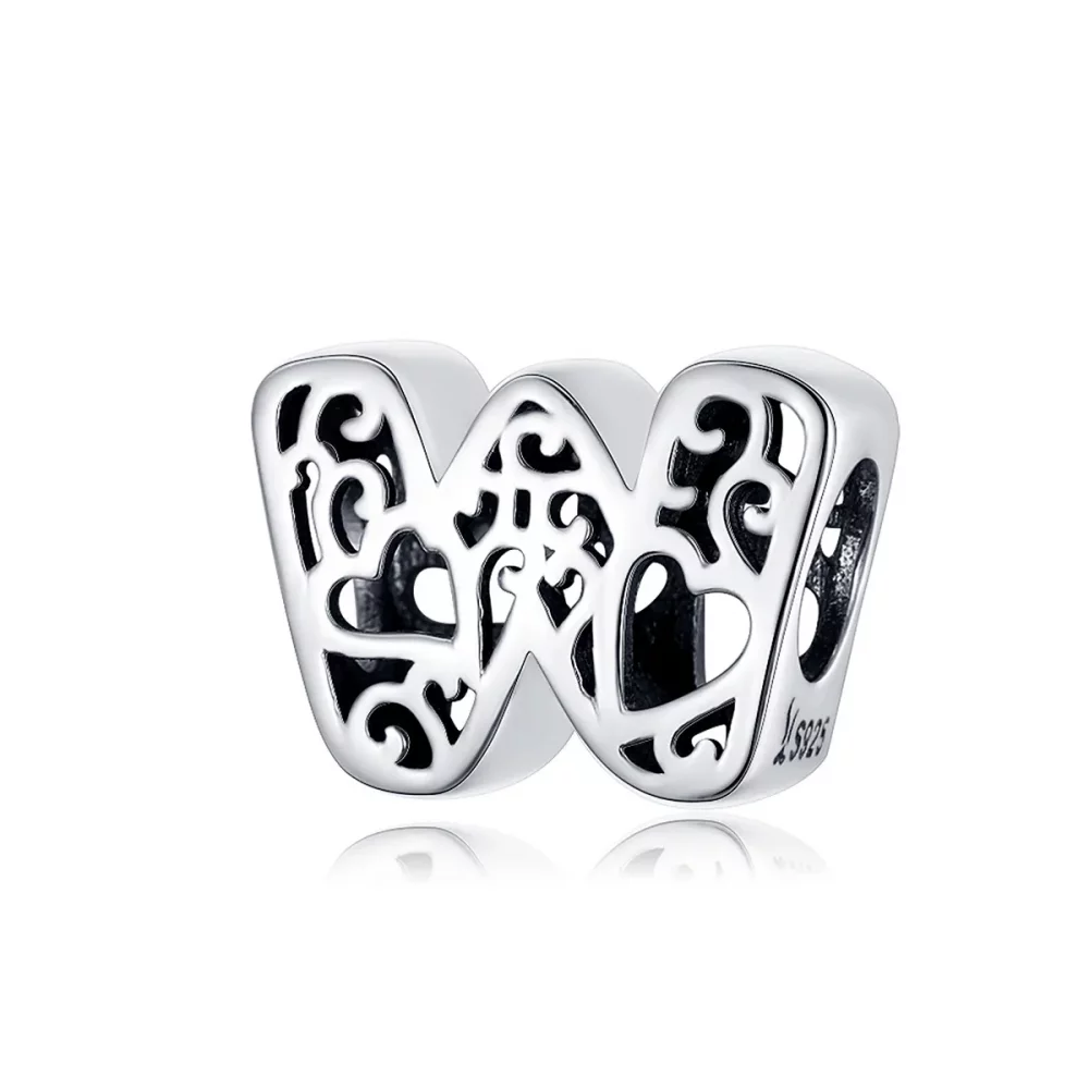 Charms Typu Pandora Magiczna litera W - SCC1229-W