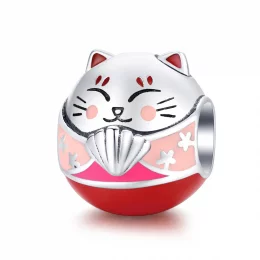 Charms Typu Pandora Maneki Neko - SCC1341