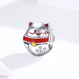 Charms Typu Pandora Maneki Neko - SCC1374