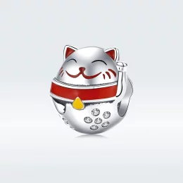 Charms Typu Pandora Maneki Neko - SCC1374