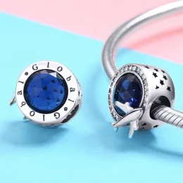 Charms Typu Pandora Marzenie o podróżowaniu po okolicy - SCC895