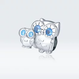 Charms Typu Pandora Matka Sowa - BSC238