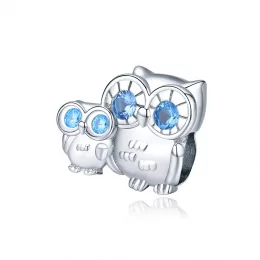 Charms Typu Pandora Matka Sowa - BSC238