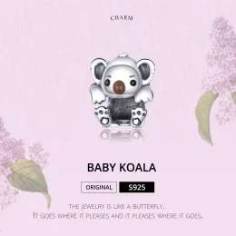 Charms Typu Pandora Mały koala - SCC1304