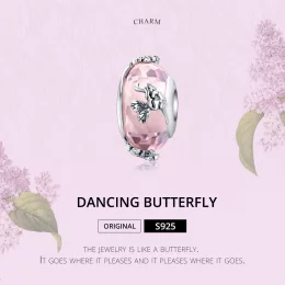 Charms Typu Pandora Motyl - SCC1285