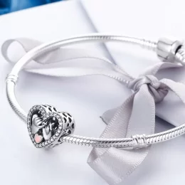 Charms Typu Pandora Nasza Pinky Obietnica na zawsze - SCC167