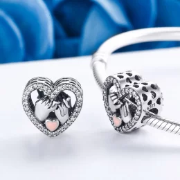 Charms Typu Pandora Nasza Pinky Obietnica na zawsze - SCC167