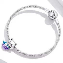 Charms Typu Pandora Niedźwiedź Rybi Ogon - SCC2132