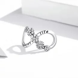 Charms Typu Pandora Nieskończone kwiaty - SCC2099