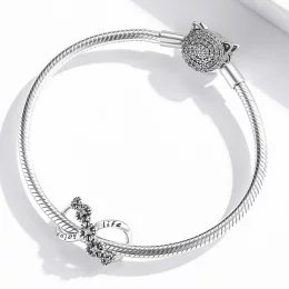 Charms Typu Pandora Nieskończone kwiaty - SCC2099