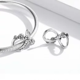 Charms Typu Pandora Nieskończone kwiaty - SCC2099