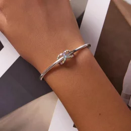 Charms Typu Pandora Nieskończone Tęczowe Serce - SCC2160