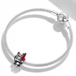 Charms Typu Pandora Panda z tygrysim kapeluszem - SCC2105