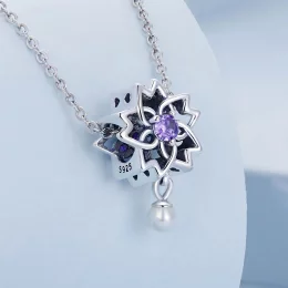 Charms Typu Pandora Perłowy streamer - BSC637