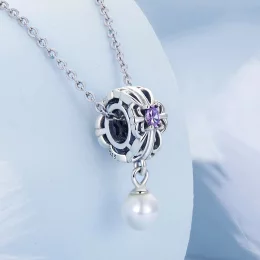 Charms Typu Pandora Perłowy streamer - BSC638