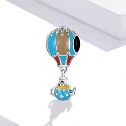 Charms Typu Pandora Retro balon na ogrzane powietrze - BSC544