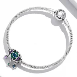 Charms Typu Pandora Retro diabelskie oko - SCC2162