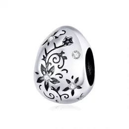 Charms Typu Pandora Retro jajko wielkanocne - SCC1466