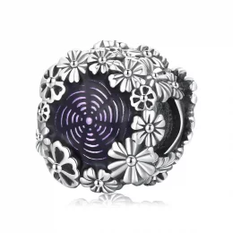 Charms Typu Pandora Retro Kwiaty - SCC2096