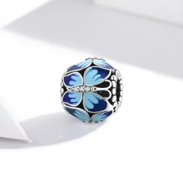 Charms Typu Pandora retro motyl - SCC1977