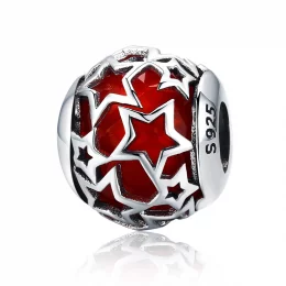 Charms Typu Pandora Romantyczne Gwiazdy - SCC509