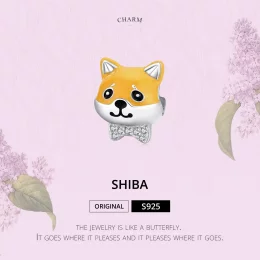 Charms Typu Pandora Shiba Inu - BSC188