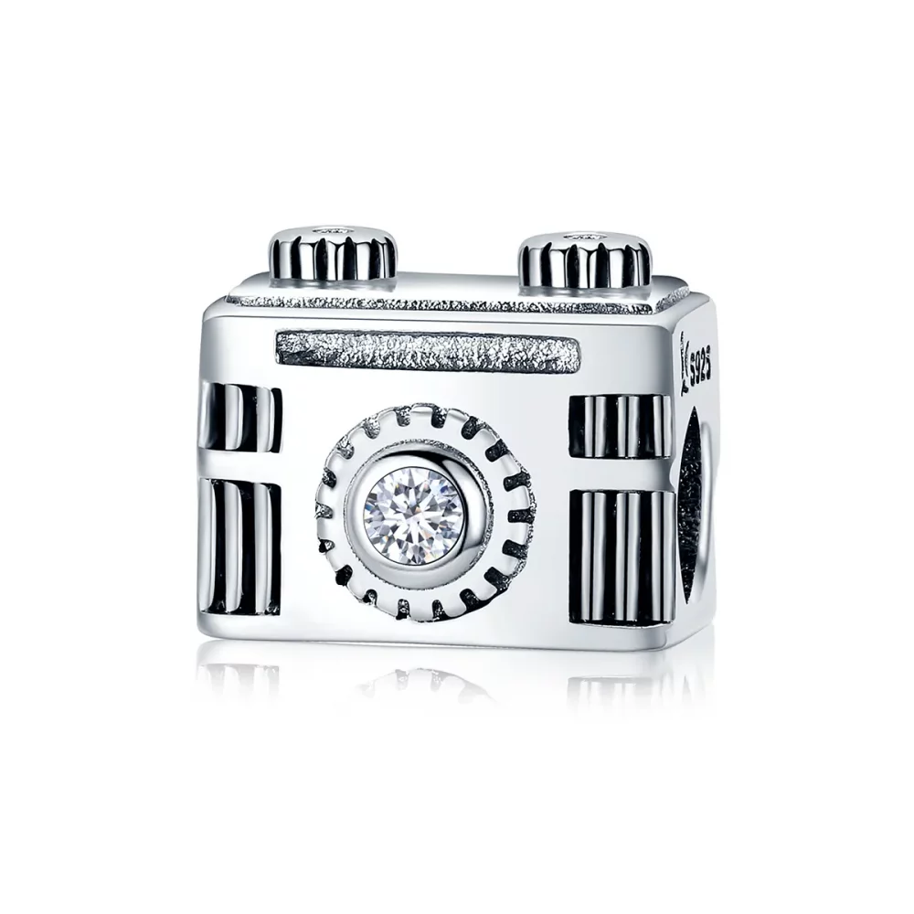 Charms Typu Pandora Stary aparat - SCC516