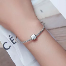 Charms Typu Pandora Szczęśliwa kostka - SCC2362