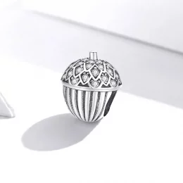 Charms Typu Pandora Szczęśliwa Sosnowa Szyszka - BSC337