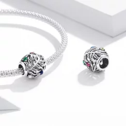 Charms Typu Pandora tropikalne liście - BSC450