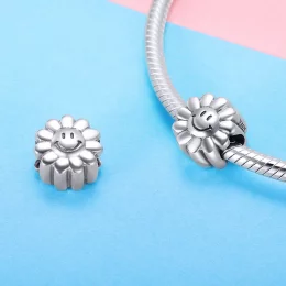 Charms Typu Pandora Uśmiechnięte Słońce - SCC901