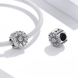 Charms Typu Pandora Vintage Lotos - SCC1823