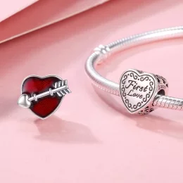 Charms Typu Pandora Walentynkowa pierwsza miłość - SCC480