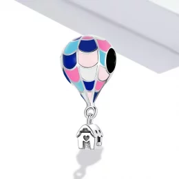 Charms Typu Pandora Wymarzony balon na ogrzane powietrze - BSC545