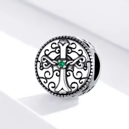 Charms Typu Pandora Zabytkowy krzyż - SCC1510